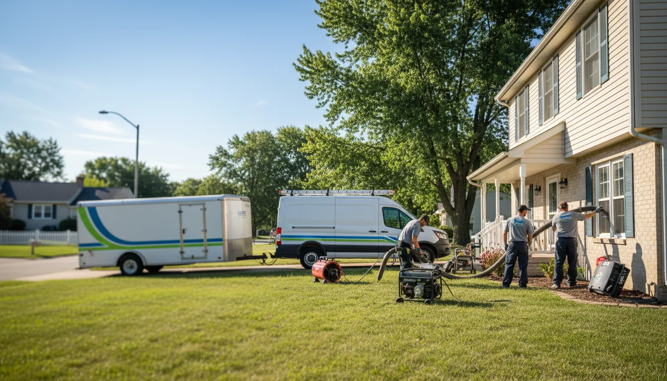 Flooded Basement Restoration And Cleanup With Repair in Pine City, MN near me